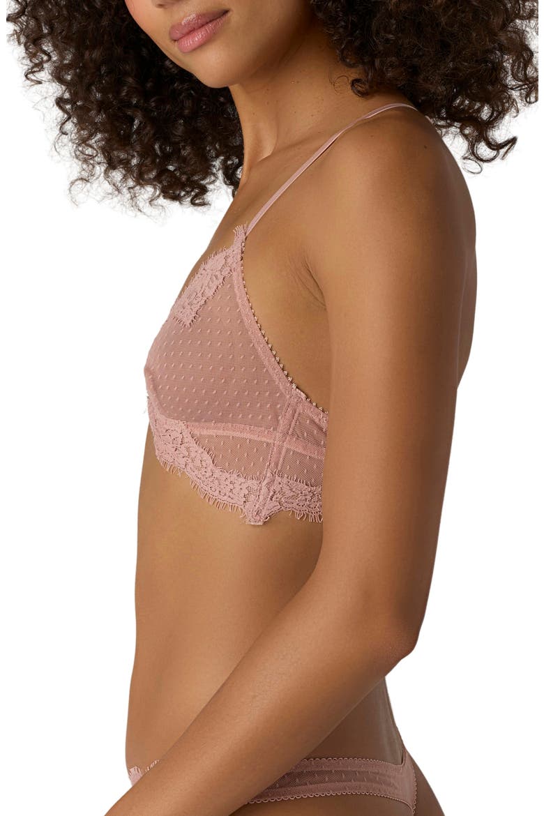 Fiona Front Close Bralette, Alternate, color, DUSTY HIMALAYAN