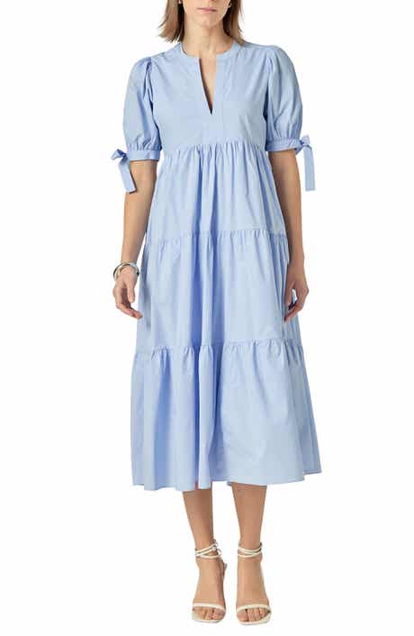 English Factory Tiered Midi Dress
