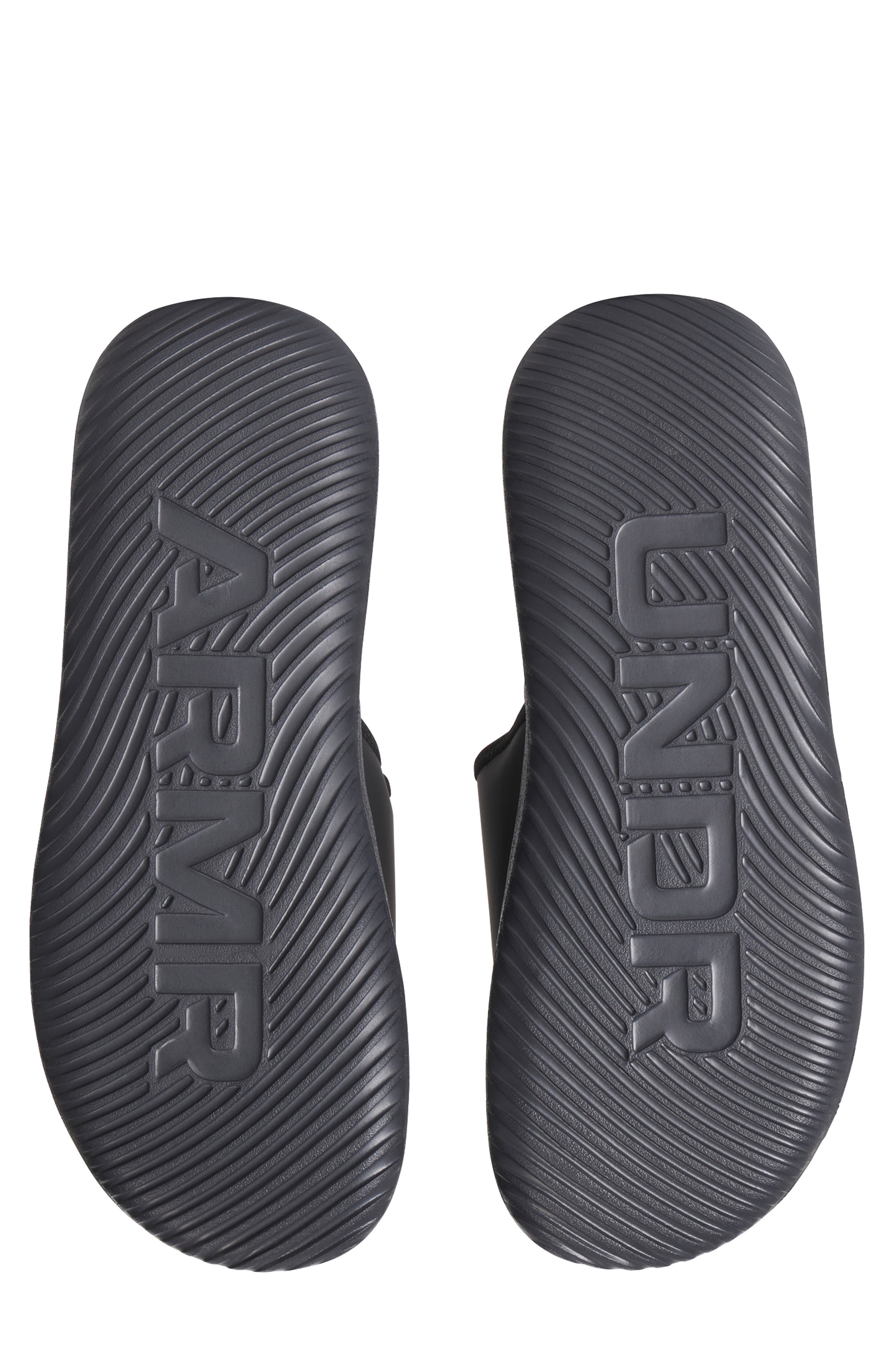 Under Armour Ignite Pro 8 Slide Sandal, Alternate, color, Black