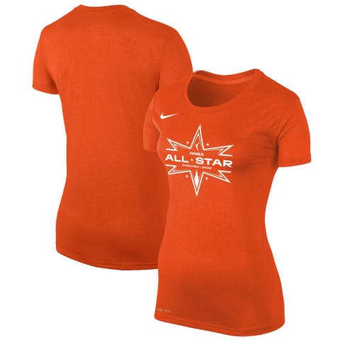 Women's Nike Orange 2022 WNBA All-Star Game Logo Legend Performance T-Shirt
