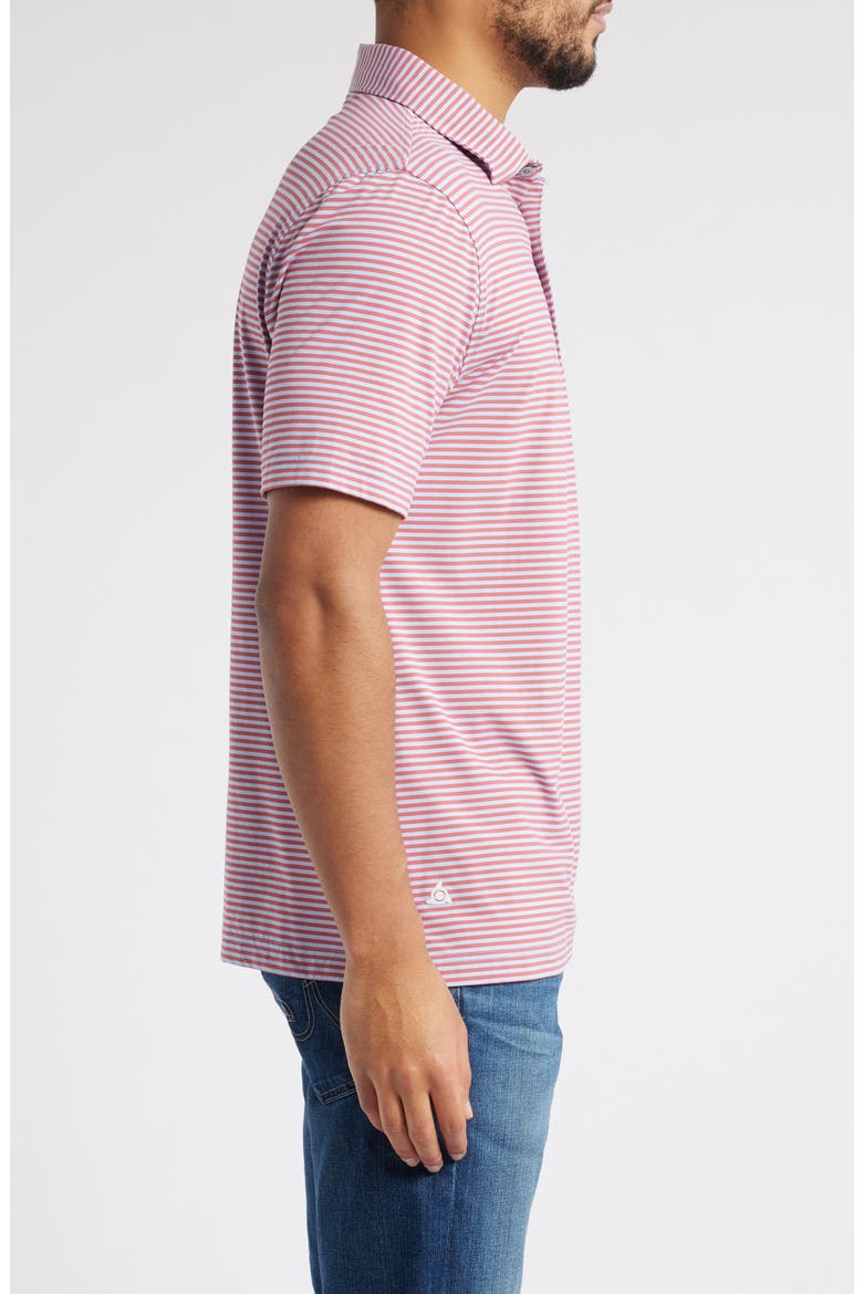 Prep Stripe Polo, Alternate, color, BERRY
