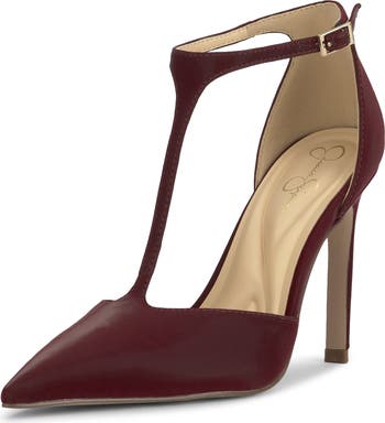Willna T-Strap Pointed Toe Pump