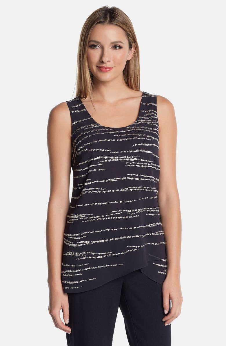 NIC+ZOE 'Shining Stars' Embellished Tank, Main, color, 
