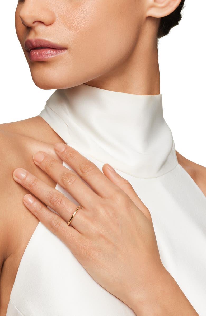 David Yurman DY Eden Band Ring in 18K Yellow Gold, Alternate, color,