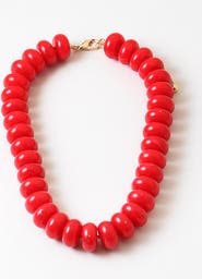 Erin McDermott Jewelry Cherry Red Necklace