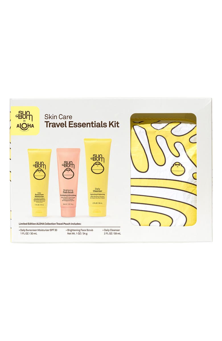 Sun Bum Skin Care Travel Essentials Kit, Main, color,