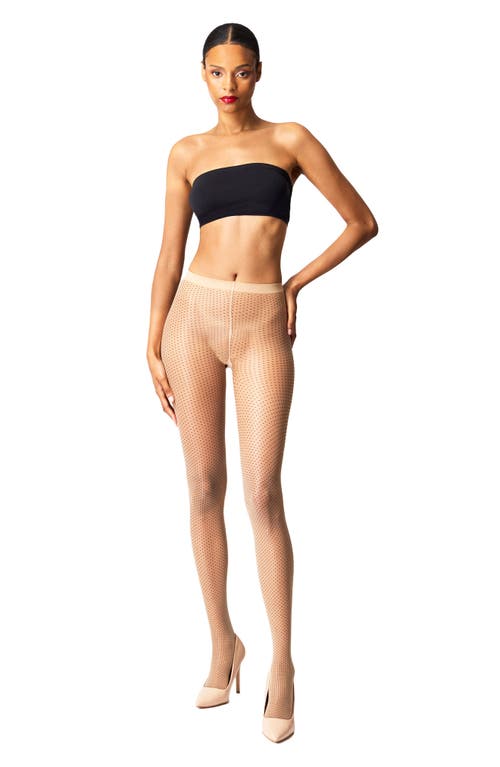 Wolford Mini Dot 20 Tights In Transparent