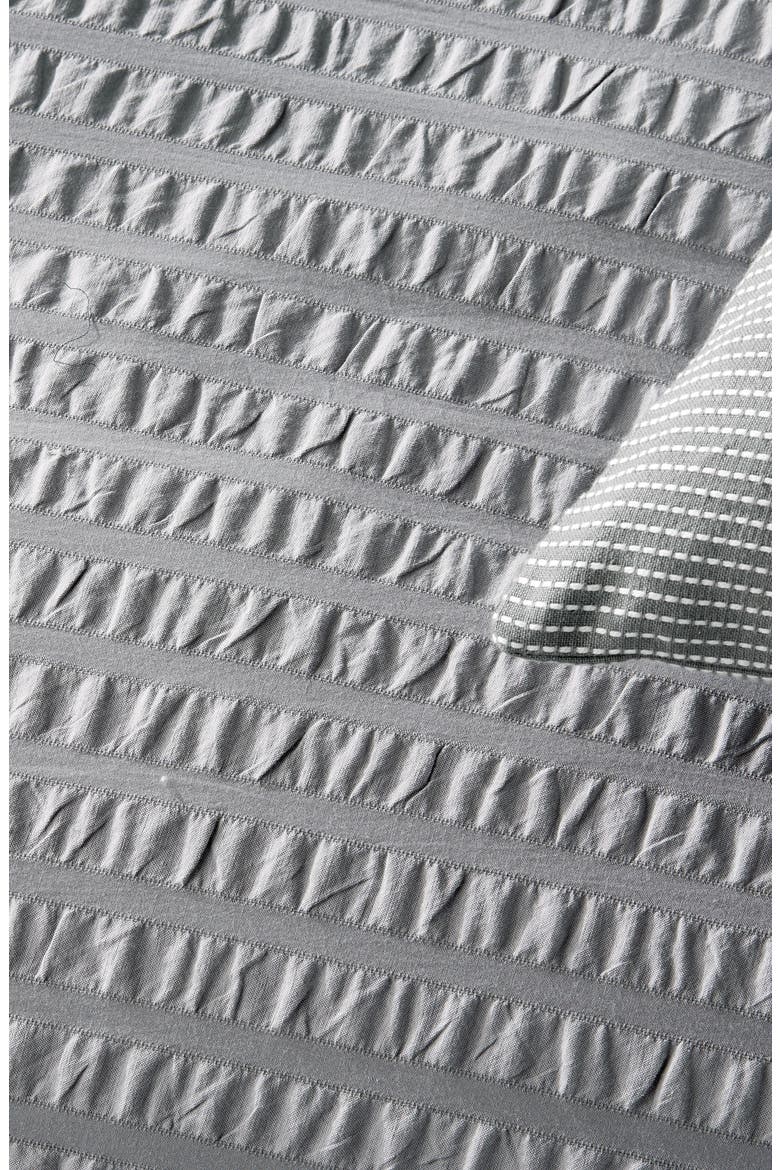 City Crush Duvet Cover, Alternate, color, GREY