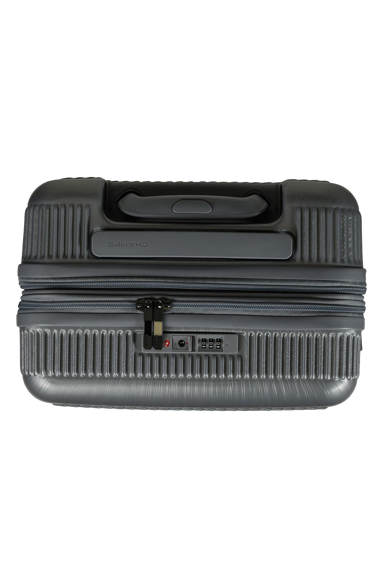 CHAMPS Iconic II 3-Piece Luggage Set, Alternate, color, Silver