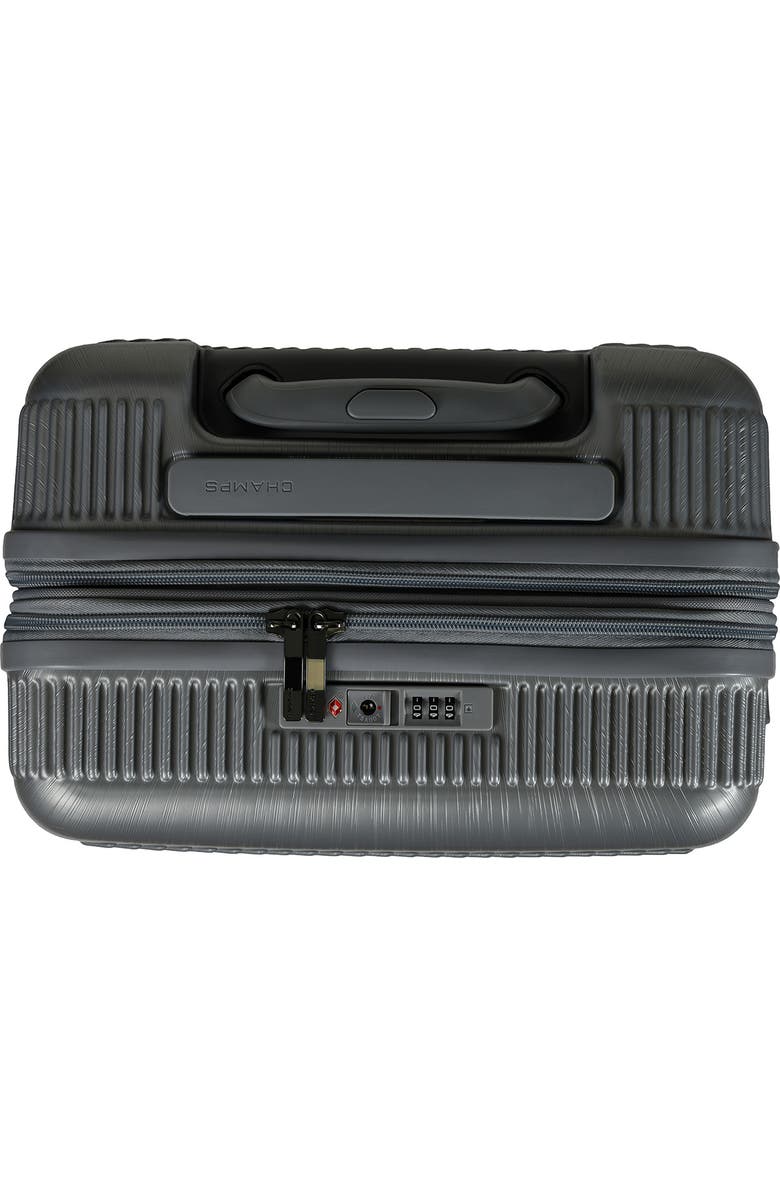 CHAMPS Iconic II 3-Piece Luggage Set, Alternate, color, Silver