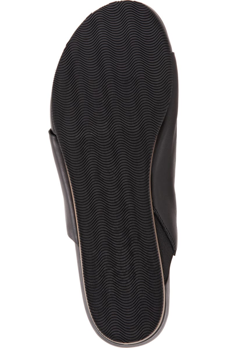 SoftWalk<sup>®</sup> Corsica Slide Sandal, Alternate, color, Black Leather