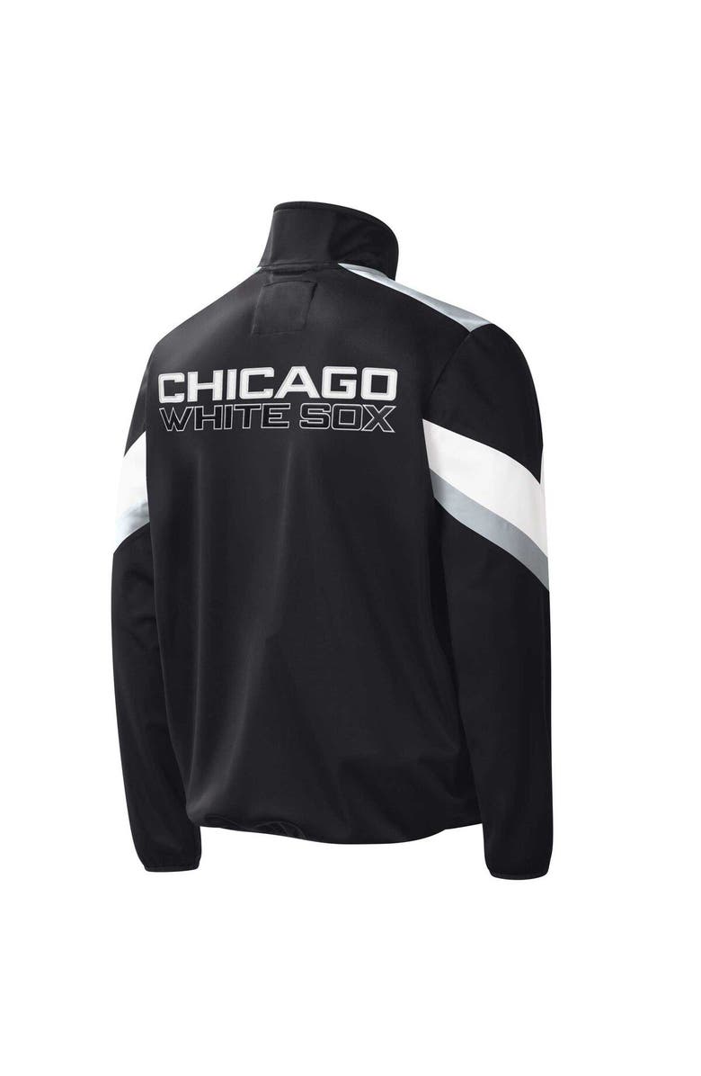 G-III SPORTS BY CARL BANKS Men's G-III Sports by Carl Banks Black Chicago White Sox Earned Run Full-Zip Jacket, Alternate, color, Black