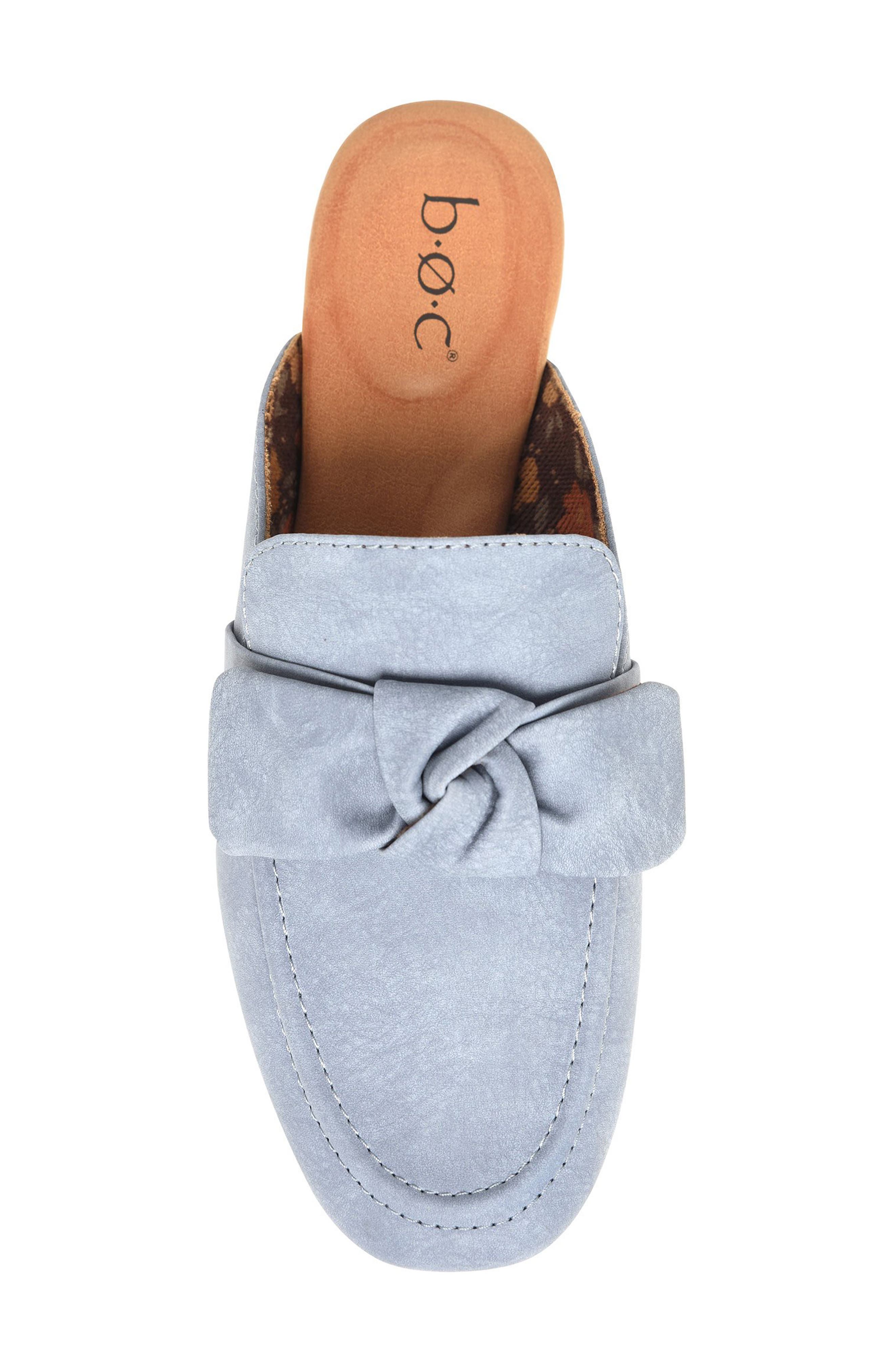 Patti Bow Mule, Alternate, color, NAVY