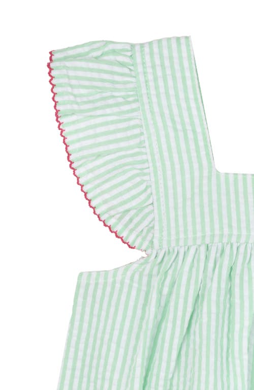 Shop Rare Editions Kids' Cherry Embroidered Seersucker Dress