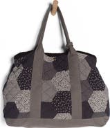Free People Pippa Patchwork Cotton Tote