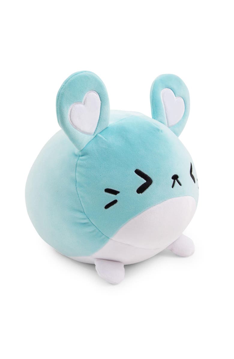 Toynk MochiOshis Chinchilla 12-Inch Character Plush Toy | Mofuko Mofumoshi, Alternate, color, Blue