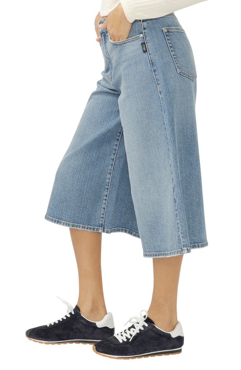 Silver Jeans Co. Culotte Jeans, Alternate, color,