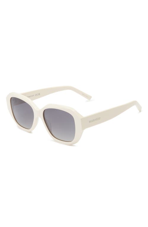 Givenchy Gv Day 55mm Round Sunglasses In Purple
