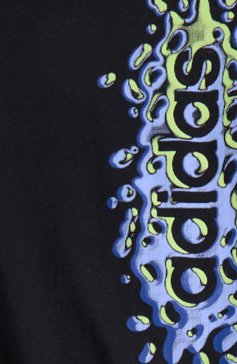 adidas Kids' Long Sleeve Graphic T-Shirt & Fleece Joggers Set, Alternate, color,