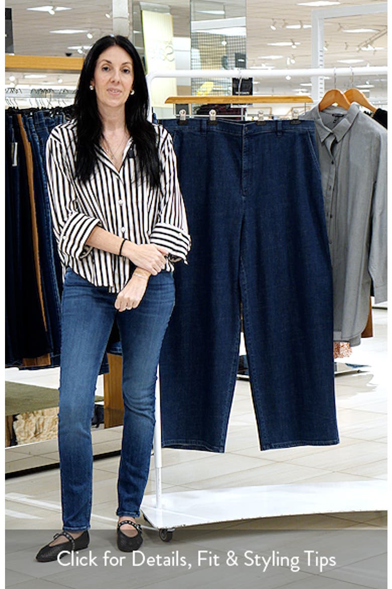 High Waist Roomy Wide Leg Jeans video