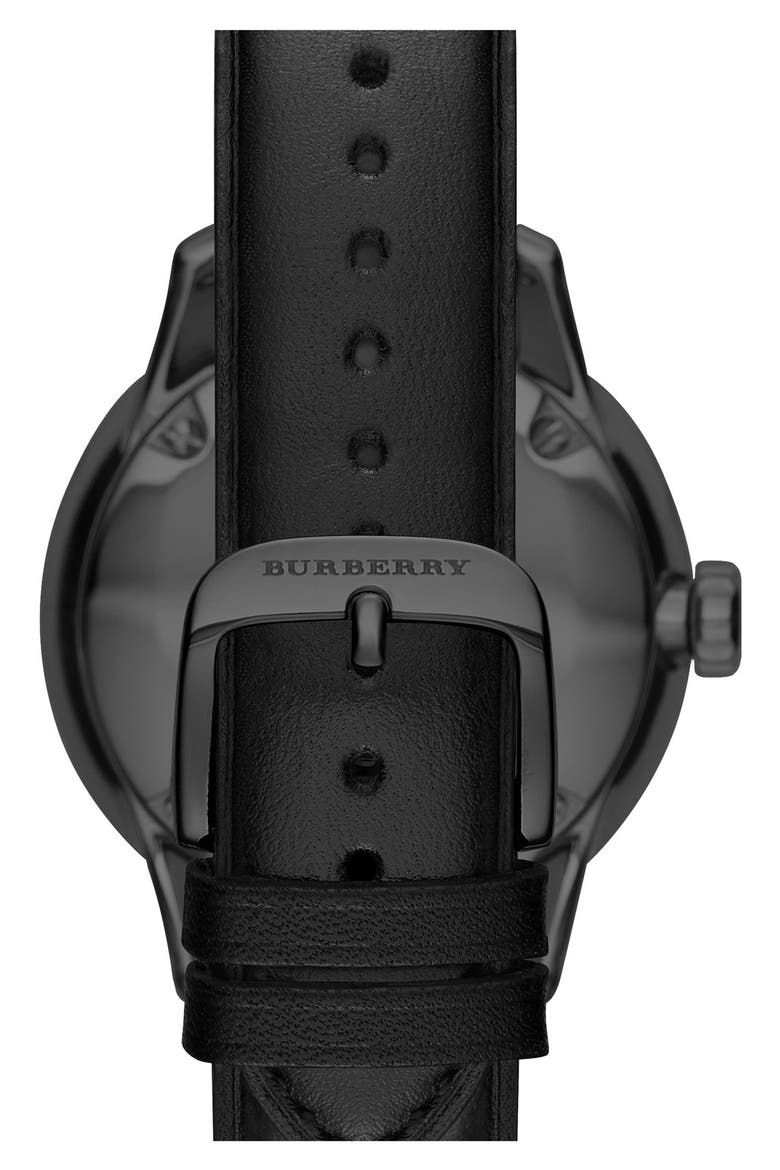 Textured Dial Watch, 40mm, Alternate, color, BLACK