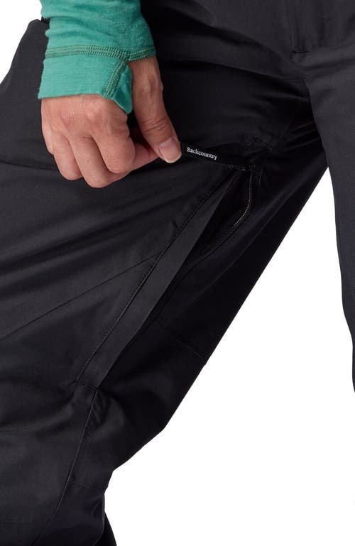 Backcountry Crestcarver Gore-tex Shell Pant In Black