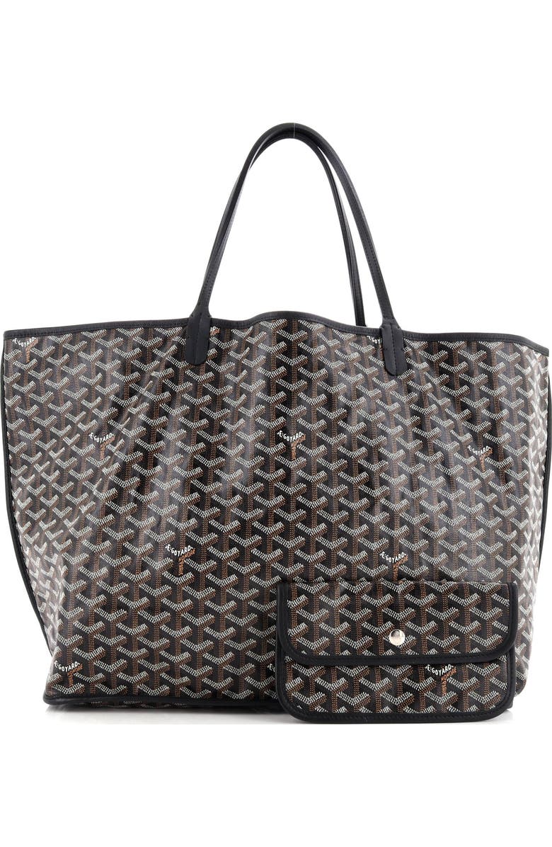 Pre-Owned Goyard Anjou Reversible Tote Coated Canvas GM, Alternate, color,