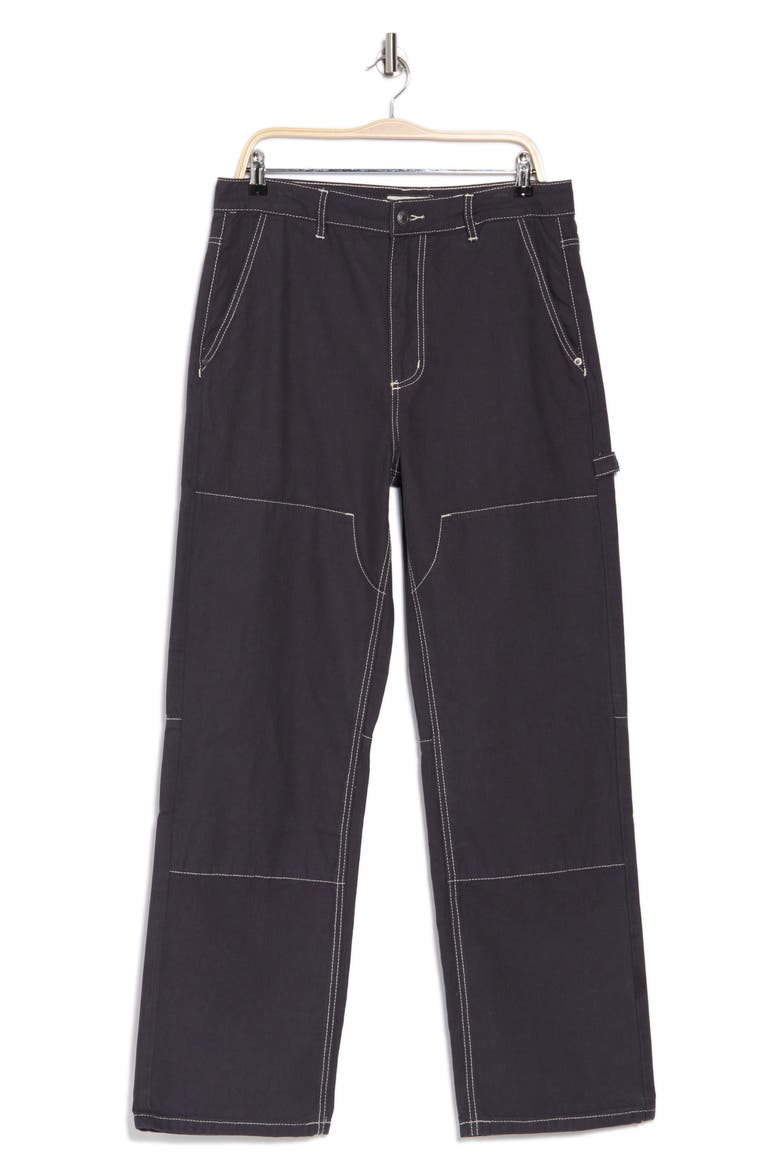 Relaxed Baggy Carpenter Pants, Alternate, color, SLATE