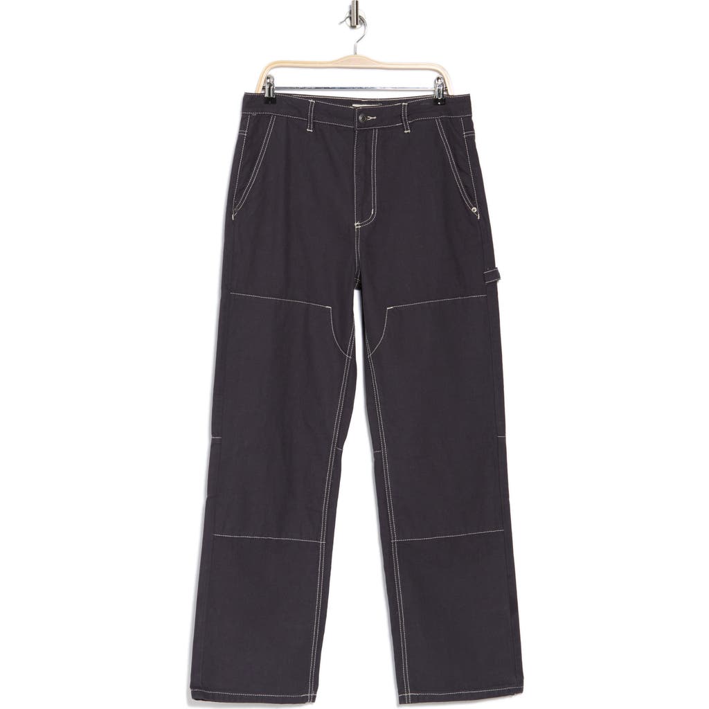 Cat Wwr Relaxed Baggy Carpenter Pants In Slate