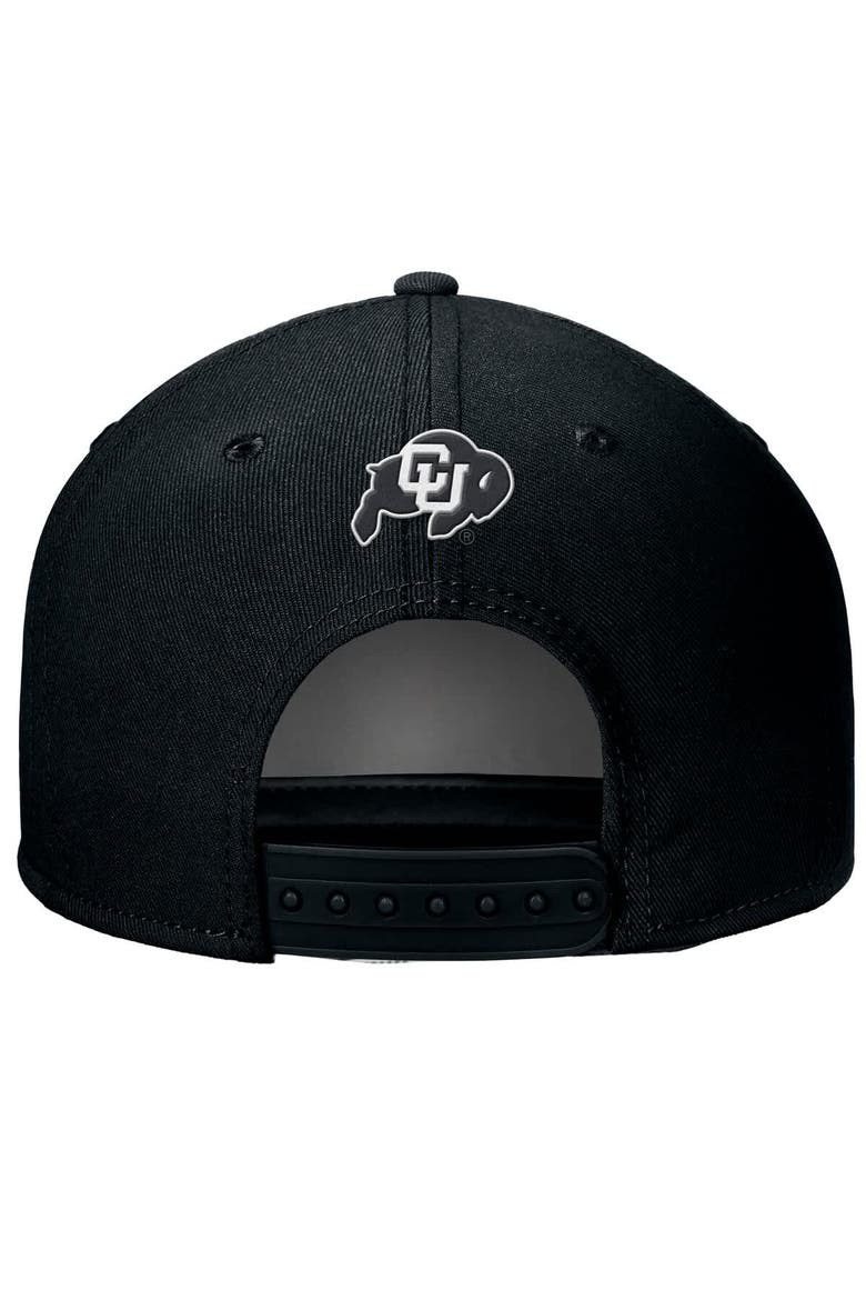 Men's Nike Black Colorado Buffaloes Rise Adjustable Hat, Alternate, color, Black