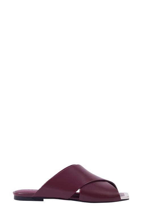 Katy Perry The Checked In Slide Sandal In Purple