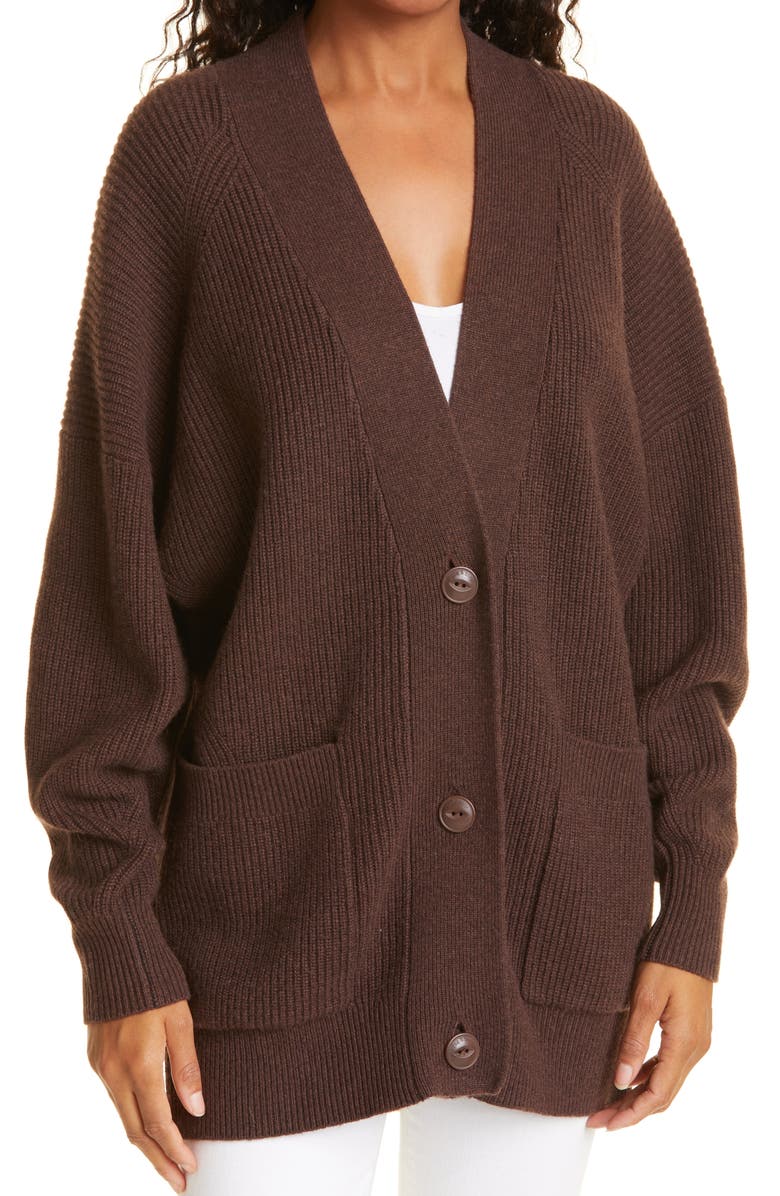 rag & bone Selah Merino Wool Cardigan, Main, color, 