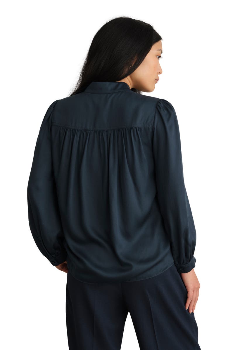 HOBBS LONDON Gwen Blouse, Alternate, color, Slate Blue
