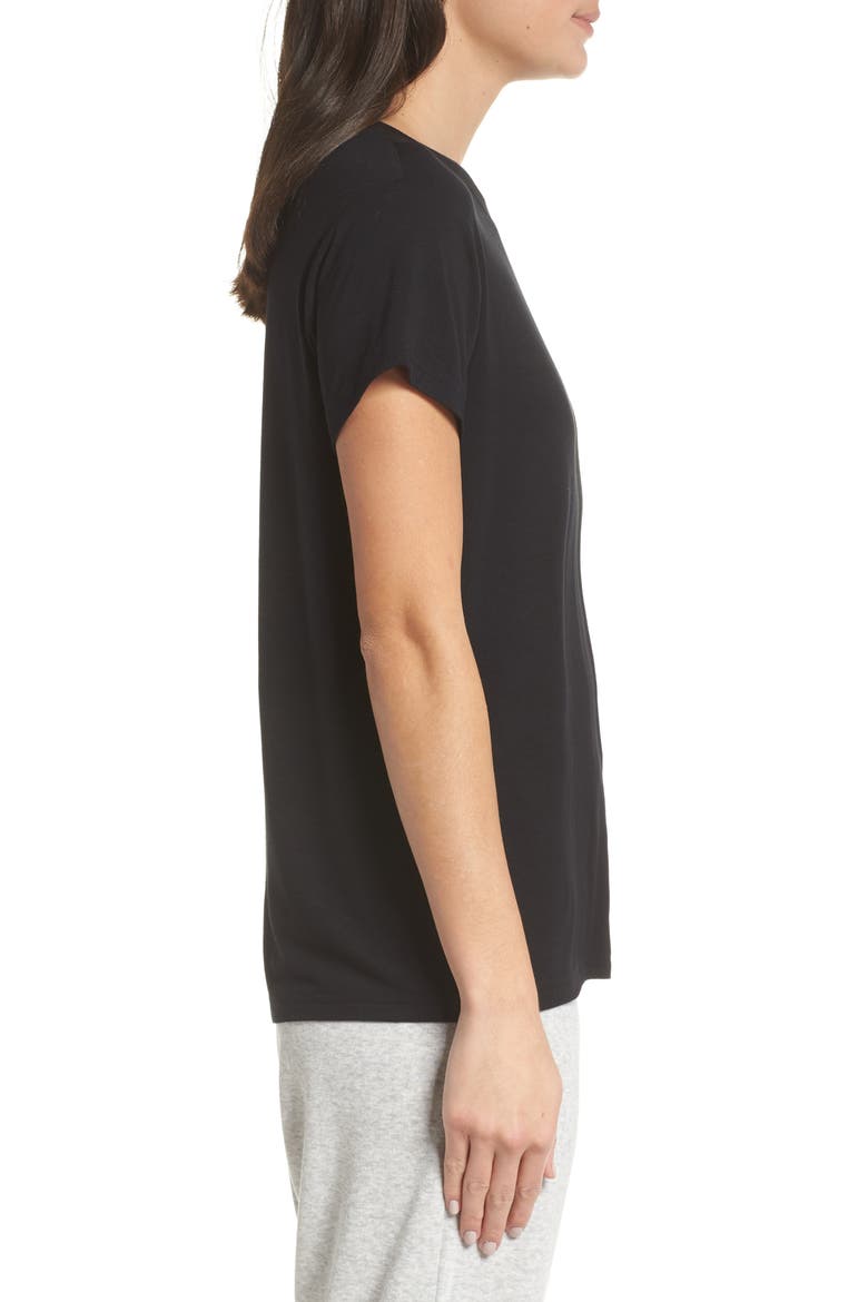 Easy Tee (Nordstrom Exclusive), Alternate, color, BLACK