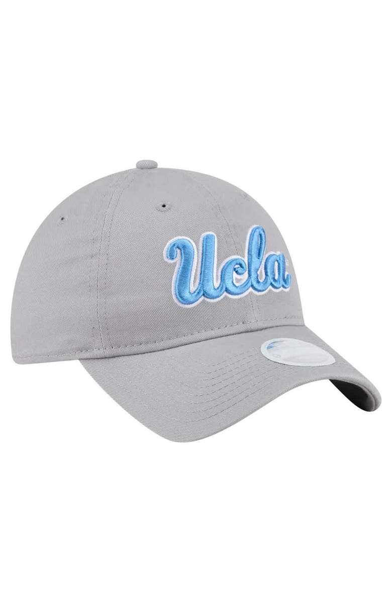 New Era Women's New Era  Gray UCLA Bruins Logo 9TWENTY Adjustable Hat, Alternate, color, 