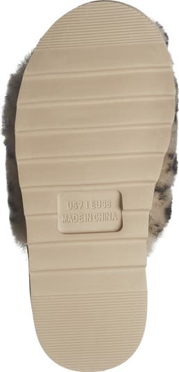 Genuine Shearling Mule