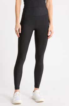 Pinstripe High Waist Performance Leggings