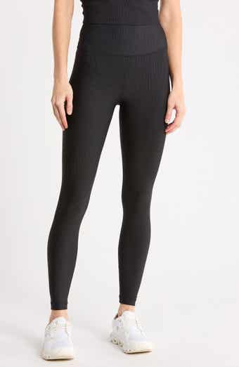 Pinstripe High Waist Performance Leggings
