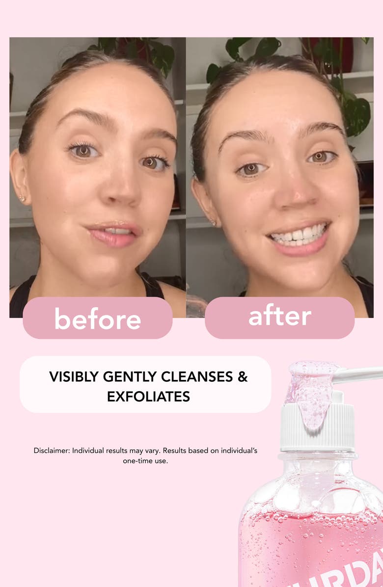 Saturday Skin Brightening Cleansing Gel, Alternate, color, 