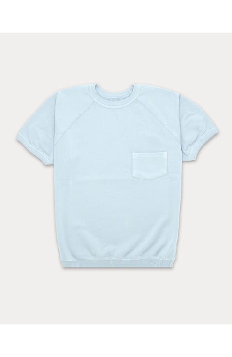 Highway Short-Sleeve Brushed Jersey Sweatshirt