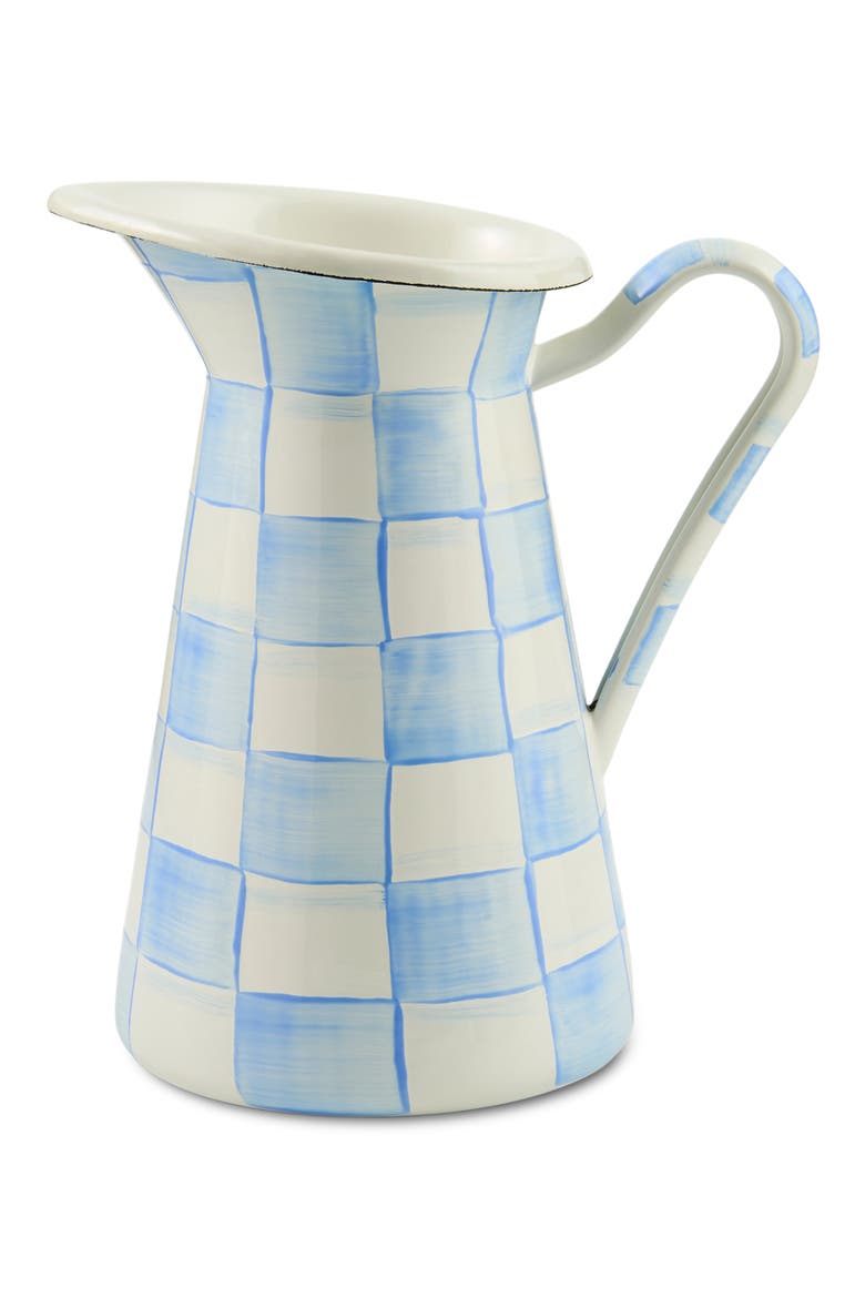 Sky Check Practical Pitcher, Main, color, BLUE