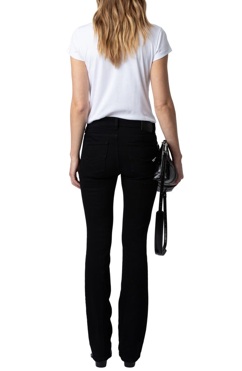 Zadig & Voltaire Woop Ico Mon Amour Cotton Graphic T-Shirt, Alternate, color, 