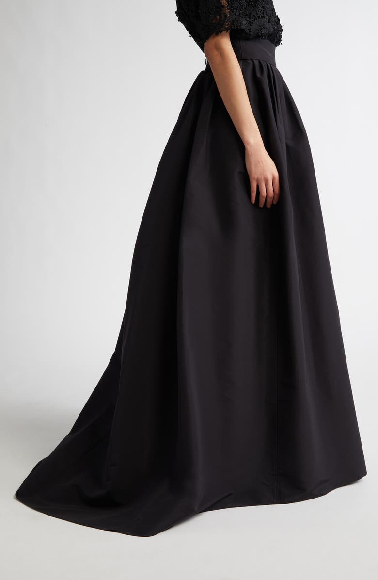 Carolina Herrera Silk Faille Ball Skirt, Alternate, color, 
