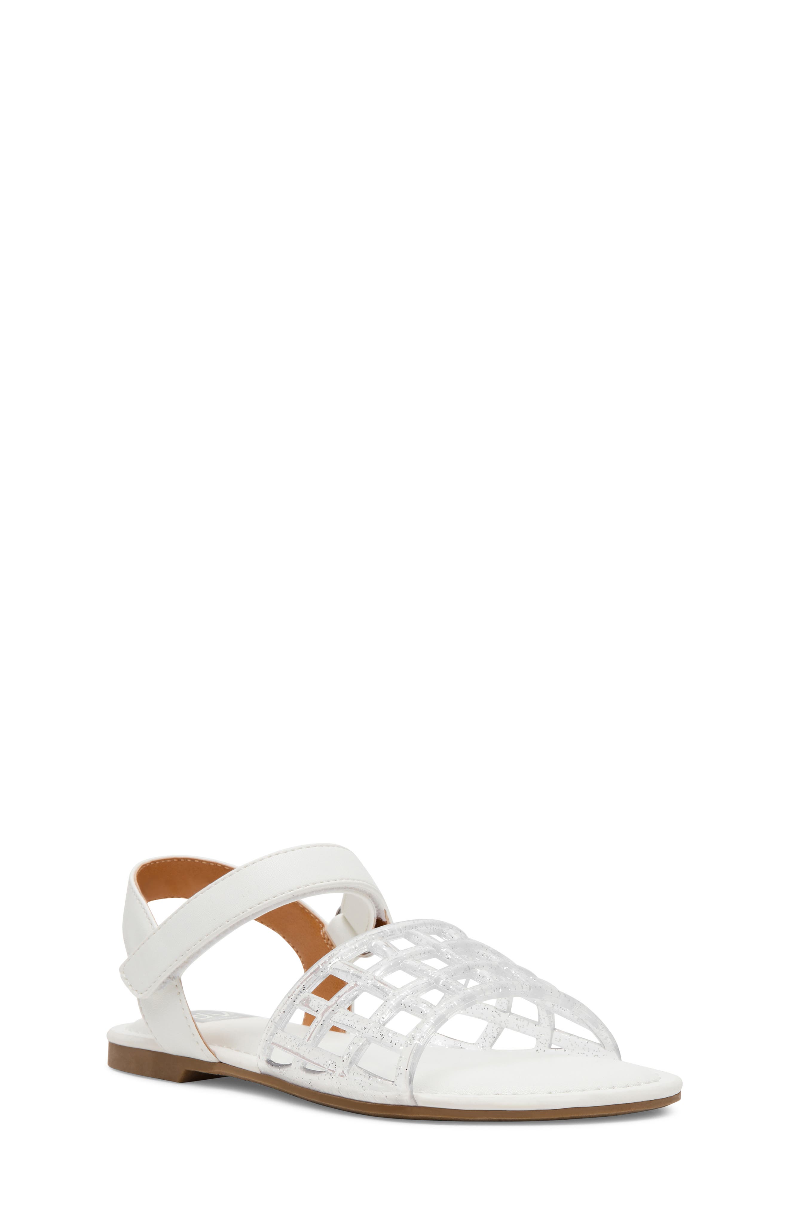 Dolce Vita Kids' Craftie Slingback Sandal, Main, color, White