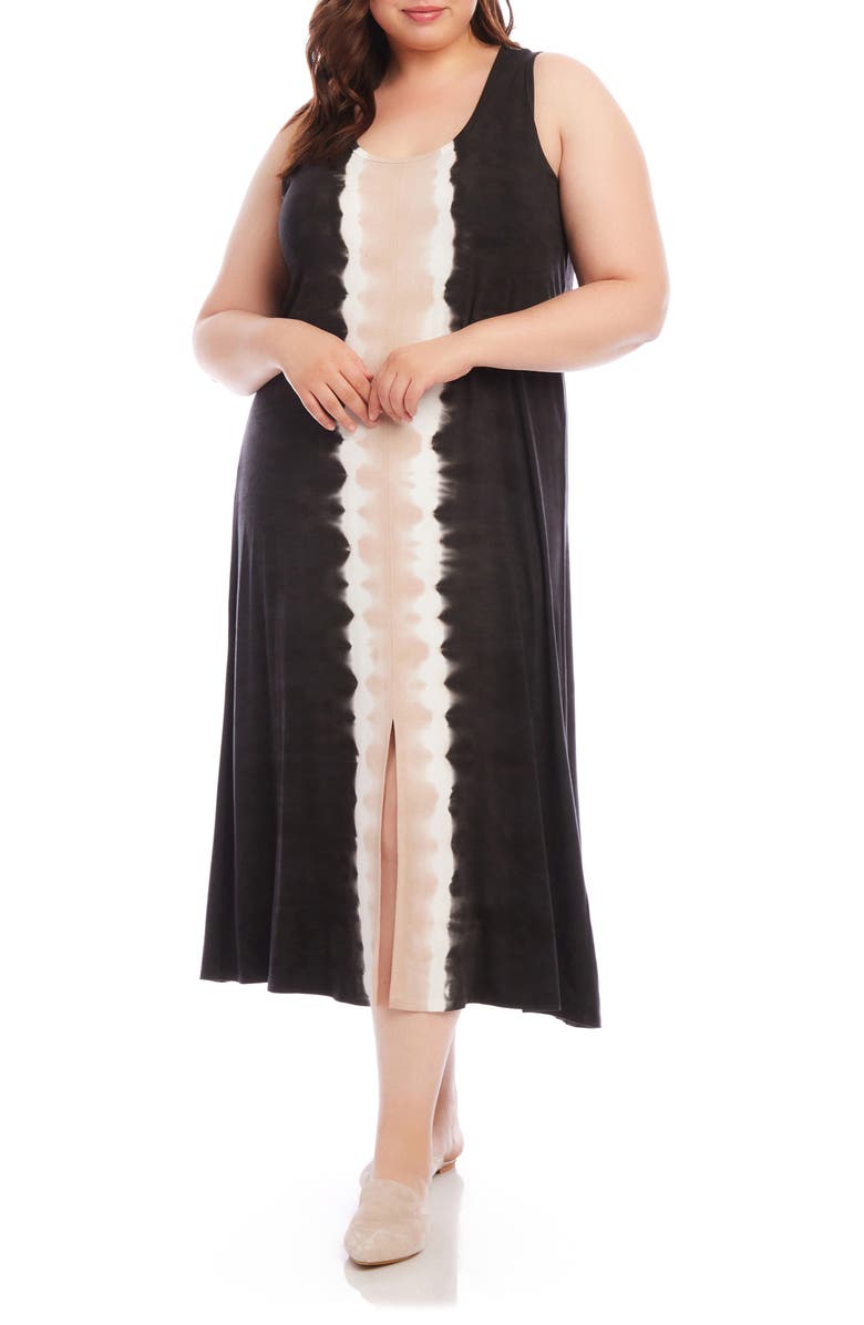 Karen Kane Tie Dye Midi Dress, Main, color, 