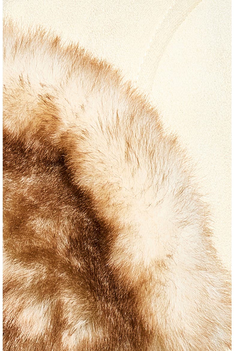 Faux Fur Trapper Hat, Alternate, color, IVORY