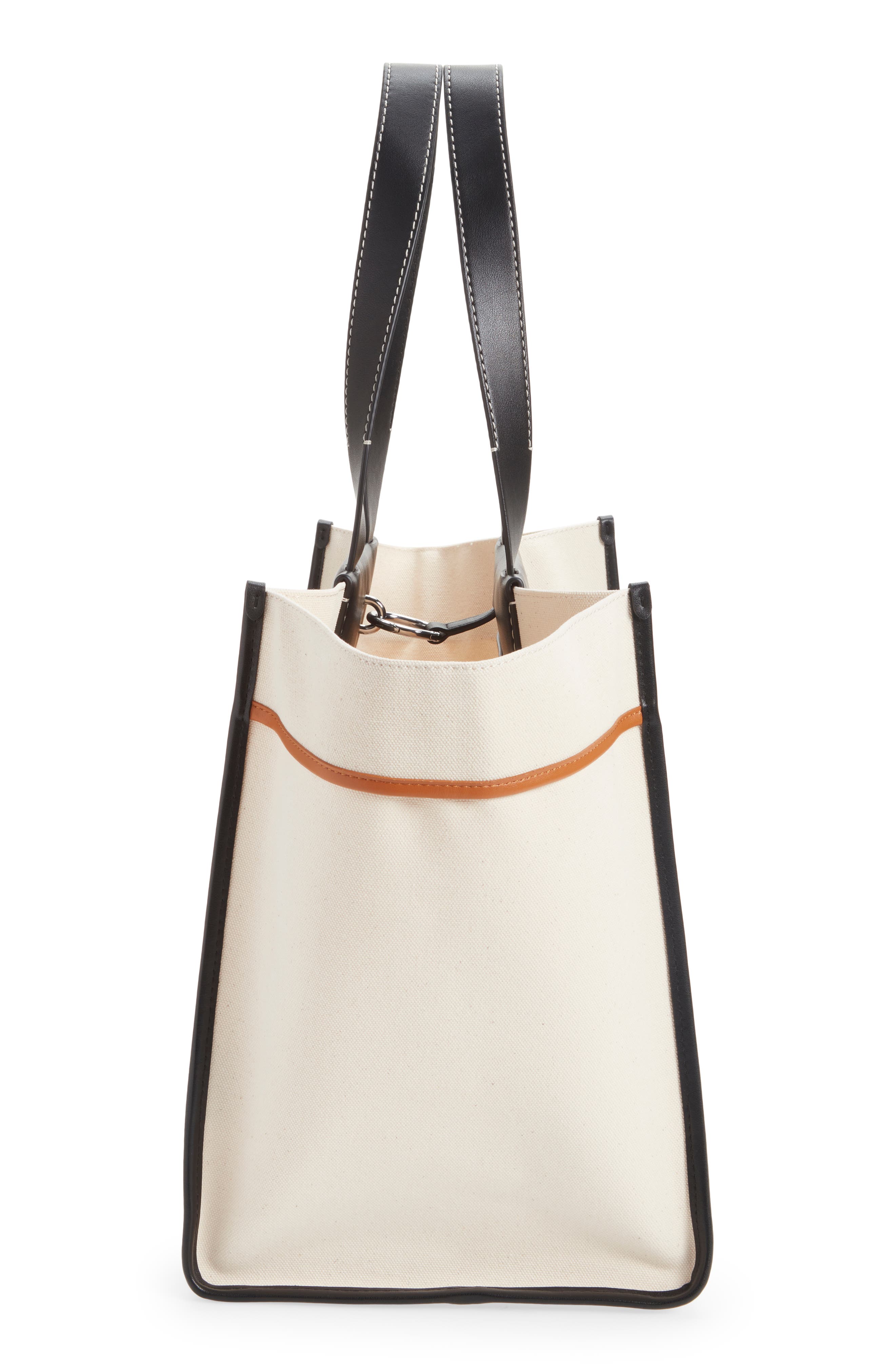 Proenza Schouler White Label X-Large Morris Stripe Tote Bag, Alternate, color, 