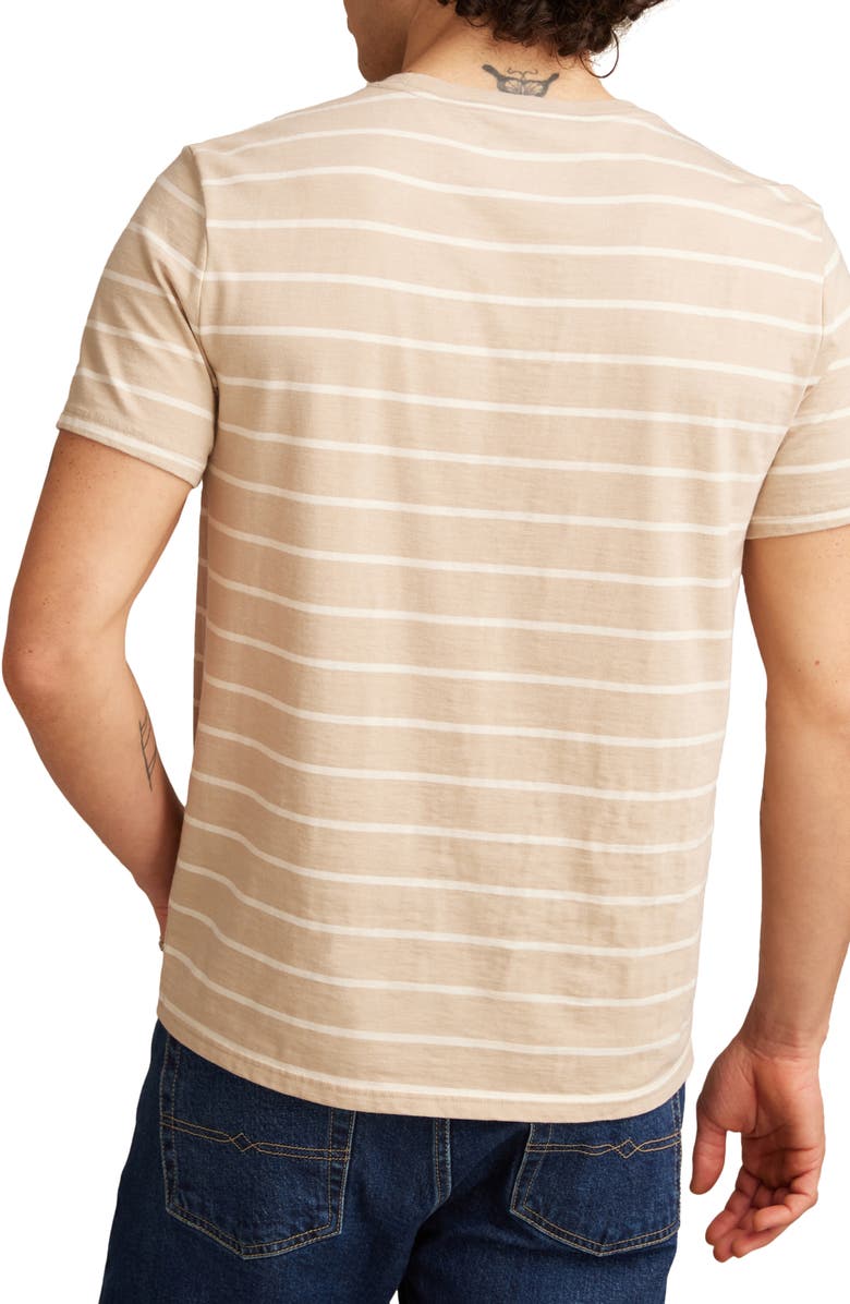 Lucky Brand Stripe Crewneck T-Shirt, Alternate, color, 