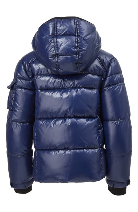 Kids' Gloss Downhill Hooded Puffer Jacket (Big Kid)