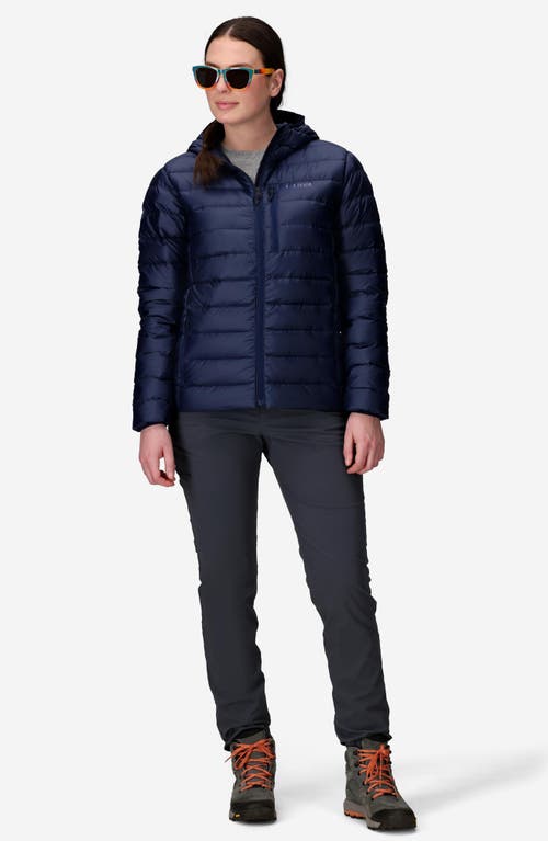 Marmot Highlander 700 Fill Power Down Hooded Jacket In Blue
